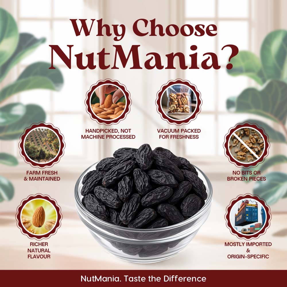 Black Raisins (Kala Manuka) – PLAIN