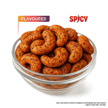 SPICY Cashews - FLAVOURED